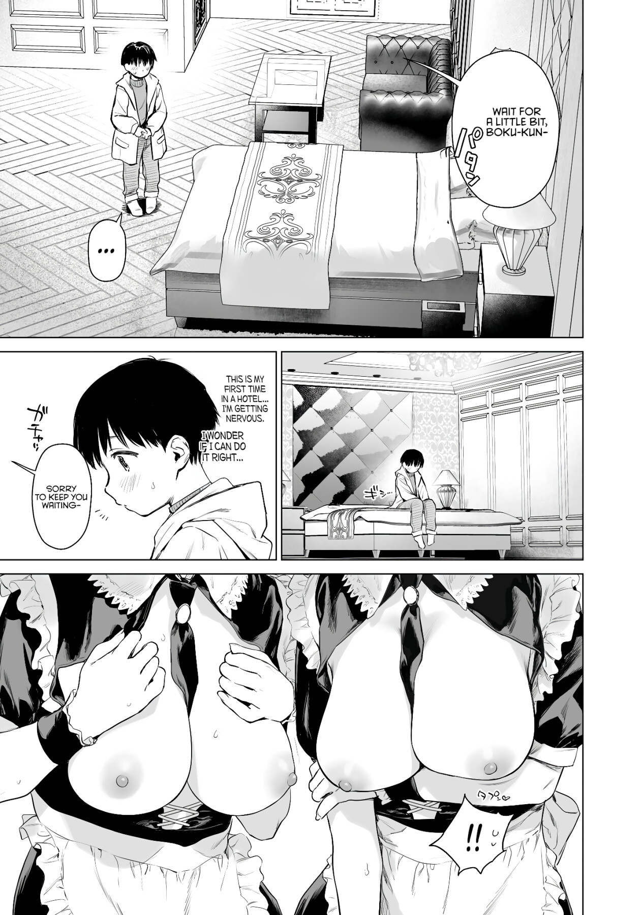 Hentai Manga Comic-Secret Uniform ~I'll try out my newly learned sexual experiences on my beautiful high school–aged cousin sisters at home and in a hotel~-Read-32